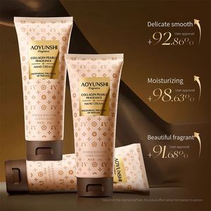 Crema Mani al Collagene di Perla AOYUNSHI con Etichetta Privata ODM, Idratante, Levigante, Rinfrescante, Lozione Corpo Profumata - Product Image 3