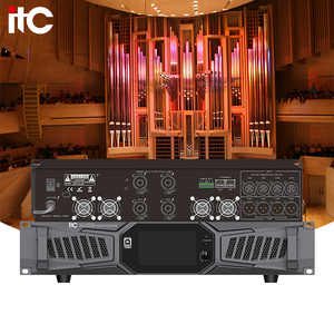 Amplificador de Audio Profesional de 4 Canales y 4000w Ohm Estéreo Clase D, Modelo Tc-41500dt - Product Image 1