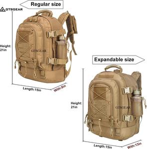 BPL38 C8 Bolsa de Montañismo para deportes al aire libre Mochila táctica expandible para hombres Mochila canguro de gran capacidad - Product Image 6