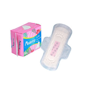 Toallas Sanitarias Molped de Alta Calidad de 240 mm con Iones Negativos, Algodón Orgánico Transpirable, con Alas y Super Absorbencia para Mujeres - Product Image 1