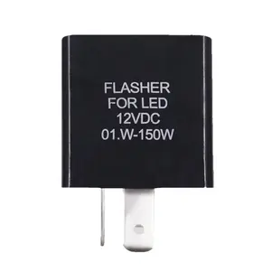 Flasher Relay Top Quality Auto Electr Relays Flasher 2 Pin Automotive Power Relay Car 12V 10A DC Relay