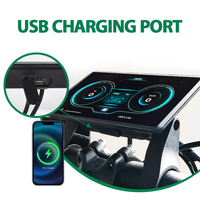 Ordinateur de vélo de route électrique H8 avancé LCD couleur horizontale étanche UART2 compteur de vitesse odomètre Smartphone synchronisation vélo