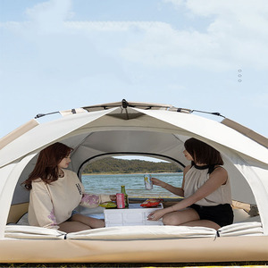 Tente de camping professionnelle légère pour l'extérieur, quatre saisons, tissu Oxford, ouverture automatique rapide, une chambre, pliable, 1500-2000 mm - Product Image 6