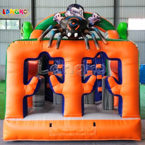 Nhà bị trả lại khóa học trở ngại nước Inflatable khóa học trở ngại Halloween Zombies trở ngại các khóa học cho bên thuê - Product Image 2
