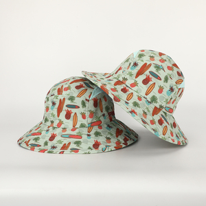 Wholesale <strong>Custom</strong> Logo All Over <strong>Printing</strong> <strong>Bucket</strong> Hat,Women Beach Bell Gorras,Summer Fisherman Quick Dry Sun Cap - Product Image 1
