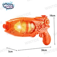 WANNA MAGIC Pistolet à eau en plastique personnalisé, grande capacité 350 ml, lumineux, unisexe, pour enfants, jouet d'été, vente en gros à prix abordable
