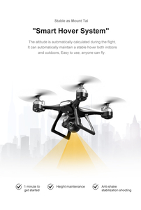 Gris Nuevo 801 Drone Cámara Wifi 4K 2,4g Smart Hover Mini Drone 4K Cámara dual Juguete de <span class=keywords><strong>control</strong></span> remoto - Product Image 3