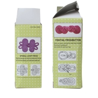 Machine à tricoter créative en plastique pour embellir les objets tricotés à la main, métier à tisser portable pour bracelets, outil de couture Tricotin