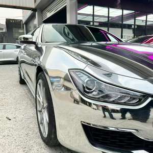 GWFILM 1.52*15M Película Protectora de Pintura para Automóviles Cromada Metálica Brillante, Lámina Autoadhesiva para Envolturas de Automóviles, Pegatinas de Color PPF - Product Image 3