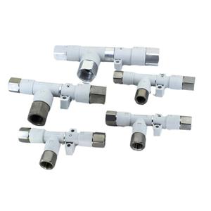 Generador de Vacío de Plástico de Ángulo Recto de Una Etapa Serie ZH Tipo SMC, Conector Rápido Sin Silenciador - Equipo Eléctrico - Product Image 1