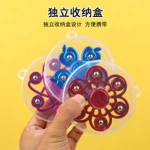 Fidget Spinners avec boîte, billes en acier électroplaqué pour soulager le stress, jouet unisexe pour les jeunes de 14 ans et plus - Product Image 2