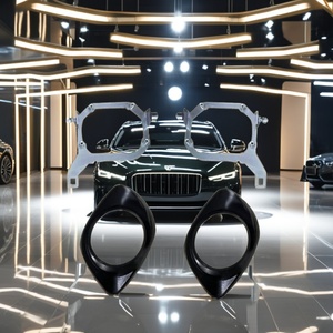 อะแดปเตอร์กรอบไฟหน้า Sanvi สำหรับอุปกรณ์เสริมไฟหน้าอื่นๆ ของรถเบนซ์ C-Class ปี 2015-2018 รุ่น LED - Product Image 3