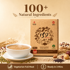 Health Management 159, Polvo para Preparar Sopa de Cereales Multigrano, Mezcla de Cereales Instantánea, Polvo de Granos Integrales, <span class=keywords><strong>Desayuno</strong></span> Saludable - Product Image 1