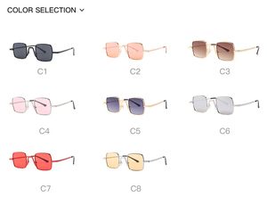 DAISYER 2021 Italien mode hommes <span class=keywords><strong>lunettes</strong></span> petit carré rétro cadre en or fournisseur uv <span class=keywords><strong>lunettes</strong></span> de soleil femmes - Product Image 6