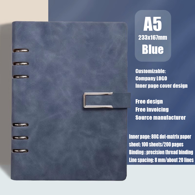 coloré A5-Bleu