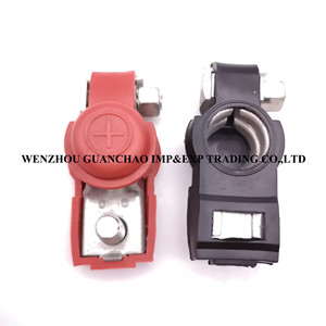 Battery <b>Clamp</b> 96178093 96178082 Red Black Plastic For Daewoo DW-SKY Auto Connectors - Product Image 2