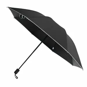 強力な防風プロモーションレインゴルフ折りたたみ、傘10k耐風性メンズトレンディな傘、2層/