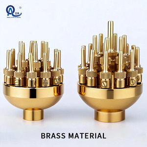 Factory Direct Various Brass Fountain Nozzles Adjustable Water Pattern For Landscape Pool - Product Image 4
