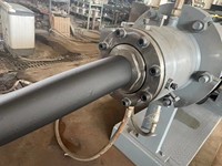 Machine d'extrusion de caoutchouc à vis unique, contrôlée par PLC, avec contact en acier inoxydable, équipement d'extrusion sous vide à alimentation froide automatique pour