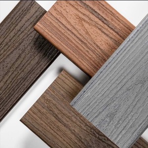 Phong cách hiện đại ngoài trời decking gỗ nhựa lồng vào nhau gạch lát sàn rắn Composite decking Gỗ Tếch kết thúc cho kho sử dụng - Product Image 3