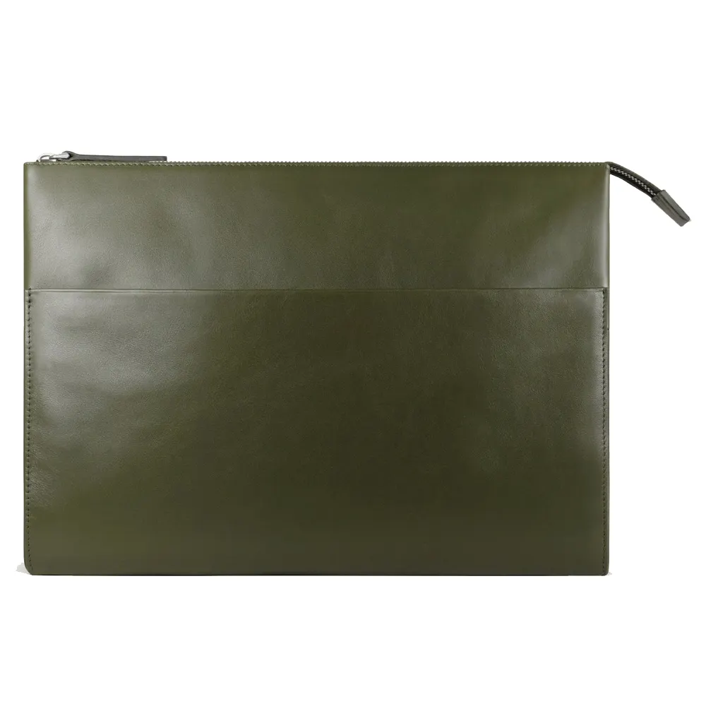 Оптовая продажа, мужская кожаная деловая сумка с логотипом на заказ для ноутбука MacBook Pro 14