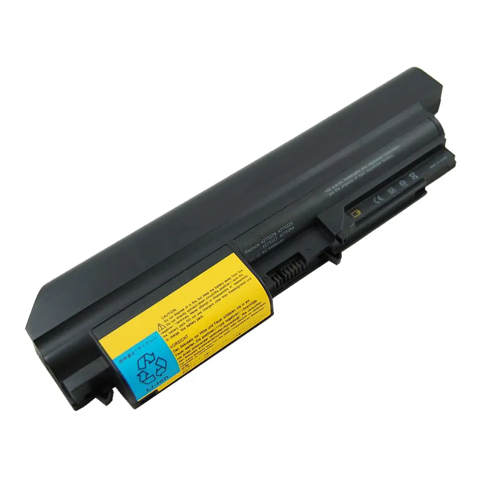 Batteria per LAPTOP a 6 celle per LENOVO ThinkPad R500 R60 R60e R61 R61e R61i T60 T60p T61 T61P Z60m Z61e Series