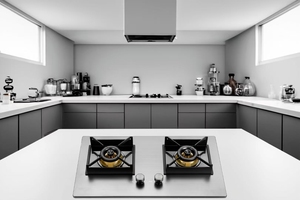 요리 가전 맞춤형 스테인레스 스틸 가스 호브 주방 가스 스토브 2 버너 내장 가스 조리대 - Product Image 3