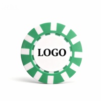 Marqueur de balle de golf personnalisé OEM ODM, vente en gros d'usine, marqueurs de golf en émail plastique de haute qualité avec clip pour chapeau