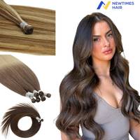 Extensions de cheveux naturels invisibles Genius Weft en gros, cheveux Remy pour usage en salon