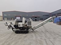 Processeur de bois industriel sur chenilles de 20 tonnes entièrement hydraulique avec moteur diesel, machine forestière à haute efficacité et travail en extérieur