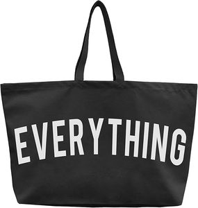 Sac polochon en toile de coton écologique personnalisé personnalisé réutilisable extra large fermeture à glissière épaule longueur poignée recyclable - Product Image 2