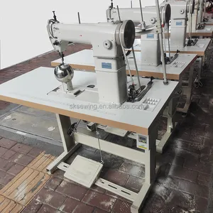 Maquinaria de fabricación de pelucas de cabello humano de alta calidad, máquina de coser de una sola aguja para pelucas