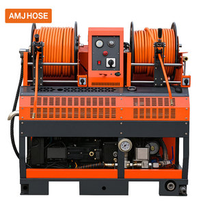 Nettoyeur de canalisations à jet d'eau Amjet 300bar30lpm, 300bar30lpm, réservoir d'eau de 500L, moteur à <span class=keywords><strong>essence</strong></span>, désincrustant de tuyaux 2-8 pouces pour plombiers - Product Image 6