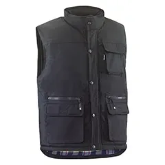 Gilet - 860 S Westport - Colore: Blu Navy - Gilet da lavoro imbottito per protezione dal freddo. #   Più lungo nella parte posteriore - Product Image 3