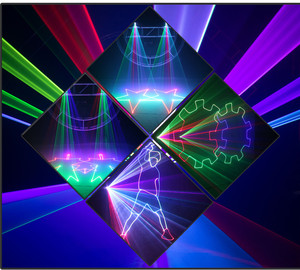 Lập trình mô hình hoạt hình văn bản KTV ánh sáng laser câu lạc bộ đêm 500 mW đầy đủ màu sắc hoạt hình sân khấu Laser Ánh sáng vũ trường - Product Image 6