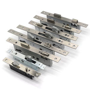 Cerradura <span class=keywords><strong>de</strong></span> puerta deslizante <span class=keywords><strong>de</strong></span> aluminio, doble apertura, europea - Product Image 4