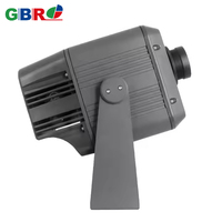 广告户外IP65防水RGBW LED投影灯声控DMX 8通道控制，可实现景观水波纹效果