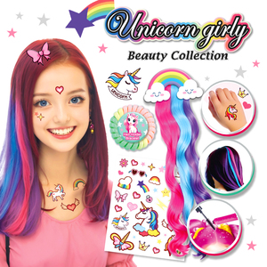 Custom Kids Makeup <strong>Kit</strong> Girls Toys Diy Children <strong>Nail</strong> Art Toys Makeup for Kids With Stickers - Product Image 2