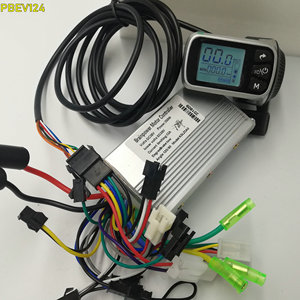 Pantalla LCD 124 con Palanca de Cambios + Controlador BLDC 24v36v48v250w350w Sensor Hall Freno Scooter Eléctrico Bicicleta MTB Pieza de Repuesto - Product Image 4