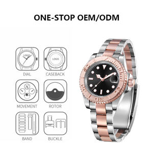 White Label <b>Automatic</b> <b>Watches</b> Sapphire Glass 10ATM Waterproof Mens <b>Custom</b> <b>Logo</b> Mechanical <b>Watch</b> OEM - Product Image 5