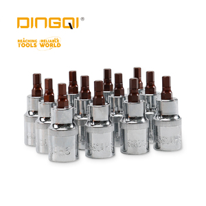 DINGQI 1/2 en H6 H8 H10 T30 <span class=keywords><strong>T40</strong></span> T45 T50 embouts de tournevis à douille hexagonale - Product Image 4