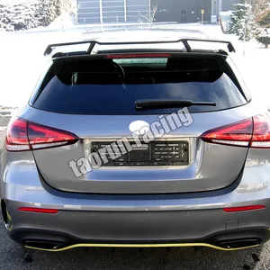 Aileron d'aile arrière en Fiber de carbone de Style R pour Benz W176 W177 A180 A200 A250 A260 & A45 <span class=keywords><strong>AMG</strong></span> 2018 2019 <span class=keywords><strong>2020</strong></span> - Product Image 4