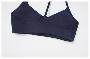 ชุดโยคะสปอร์ตแห้งเร็วแบบไขว้หลัง <span class=keywords><strong>Naked</strong></span> Feel สำหรับผู้หญิง ชุดออกกำลังกายวิ่งกลางแจ้ง รุ่น 2043 ชุดโยคะสำหรับผู้หญิงและผู้ชาย - Product Image 6