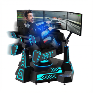 รถแข่งสูตร 1 แบบเคลื่อนไหวได้เต็มรูปแบบ เกมแข่งรถอาร์เคด 9D - Product Image 3
