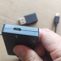 Kabel Hub OTG Micro USB 2.0 Multi 4 in 1 D2056 dengan adaptor