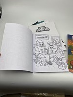Livres de coloriage personnalisés format A4 A5, papier 120 g/m², impression économique, livre de coloriage Père Noël, livres de coloriage
