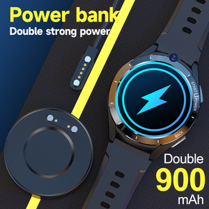 Z401800mAh 8 millones de píxeles cámara dual 1,6 pulgadas 400*400 HD pantalla redonda SIM 4G full <span class=keywords><strong>Netcom</strong></span> llamada 6 + 128GB reloj inteligente Android - Product Image 4