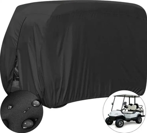 Copri carrello da Golf per esterni Oxford 4 posti 2 posti Golf Cart copri Golf elettrico impermeabile motorizzato carrello - Product Image 4