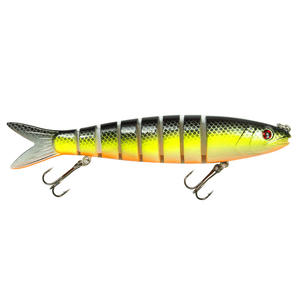 Señuelo de Pesca Multisegmentado Ikeba de 12 cm, Cebo Biónico Articulado Tipo Minnow para Pesca de Lubina, Señuelo de Agua Media con Diseño Realista de Swimbait - Product Image 5