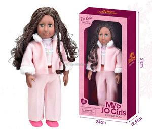 Muñeca Americana <span class=keywords><strong>de</strong></span> PVC <span class=keywords><strong>de</strong></span> Moda, Recién Llegada, Juguete para Niños y Niñas, Muñeca <span class=keywords><strong>de</strong></span> Vinilo con <span class=keywords><strong>Rotación</strong></span> <span class=keywords><strong>de</strong></span> 360 Grados, con Zapatos y Ropa, 18 Pulgadas, Regalos - Product Image 1